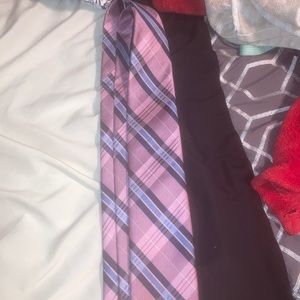 Pink tie